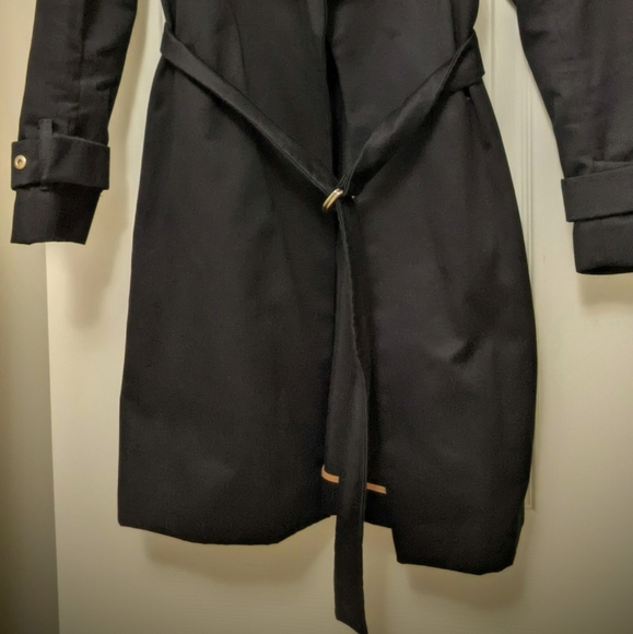 SANDRO Paris Malena cotton trenchcoat black - EU40 - Picture 4 of 9